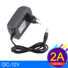 AC 110V-240V to DC 12v 2A EU Plug Power Supply Lighting Transformers For LED Strip Driver Power Adapter