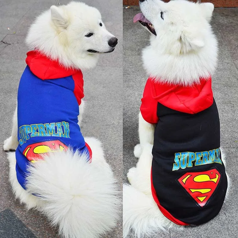 Fashion Pet Big Dog Clothes Coat Hoodie For Large Dogs Clothes Autumn