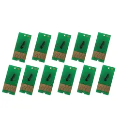 Новый 11 цветов сбрасываемый чипы сброса для Epson Стилусы 7900 9900 7910 9910 принтеров сброса чипов