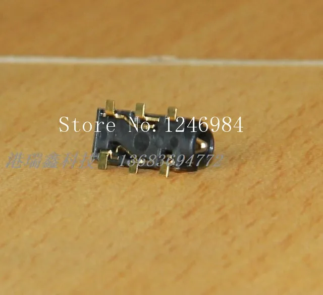  SA Two channel stereo headphone jack SMD surface mount connector socket KPJ3505 S03 gilded Earphone Jack 200pcs lot
