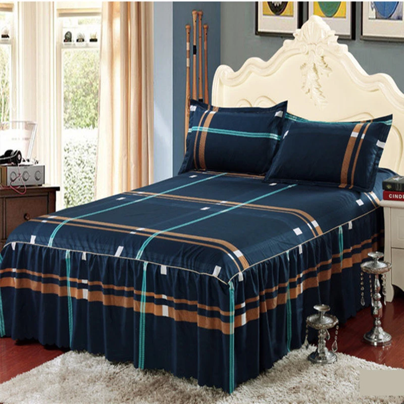 Juegos de cama, colcha, falda de cama, funda protectora de colchón,  cubrecama de una pieza|bed skirt|mattress skirtbed bedspreads - AliExpress