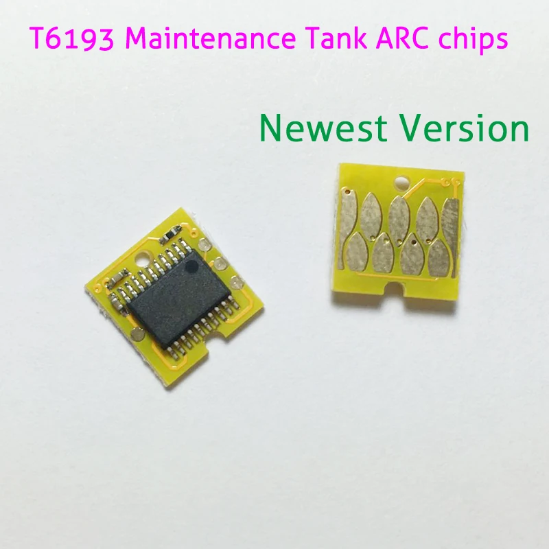 5 шт. T6193 чип технического бака для Epson T3000 T5200 T7200 T3270 T5270 T7270 F6000 F6080 F6070 F7070 F7080