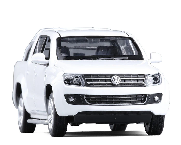 C 1:30 VW AMAROK игрушечный пикап модель автомобиля сплав оттягивание детские игрушки Подлинная коллекция лицензии подарок Акустооптическое мини