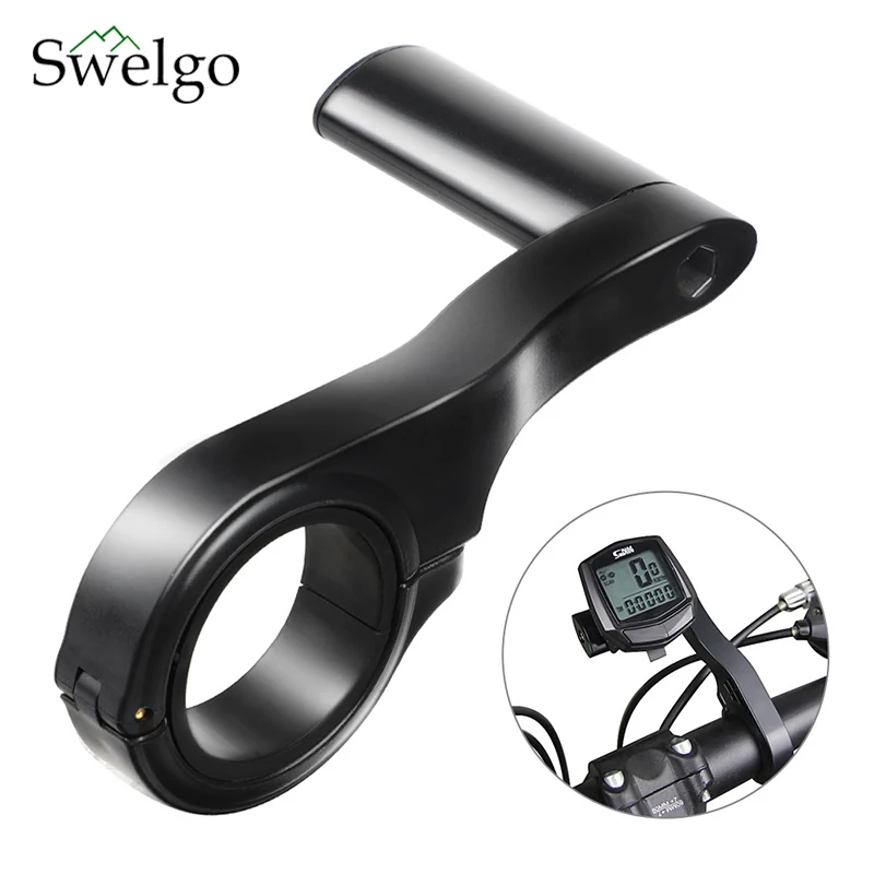 

Swelgo Multifunction Bike Computer Holder Bicycle Speedometer Support Extension For Handlebar Mount Cycling Accessories