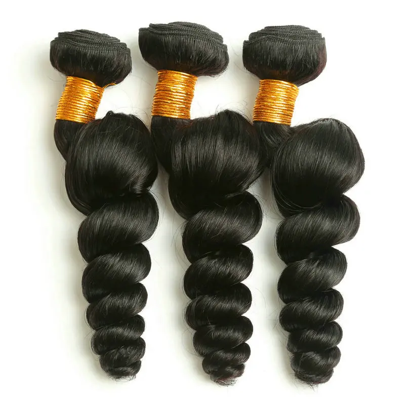 Yavida Malaysian Loose Wave Bundles Malaysian Hair Weave Extensions 100% Human Hair Bundles Non-Remy Hair 1/3/4pcs/Lot