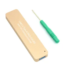 WBTUO LM-881U USB3.0 TYPE-A TO NGFF SSD Enclosure USB Enbedded for NGFF SSD Hard Disk adapter 2230/2242/2260/2280 Q19903/5