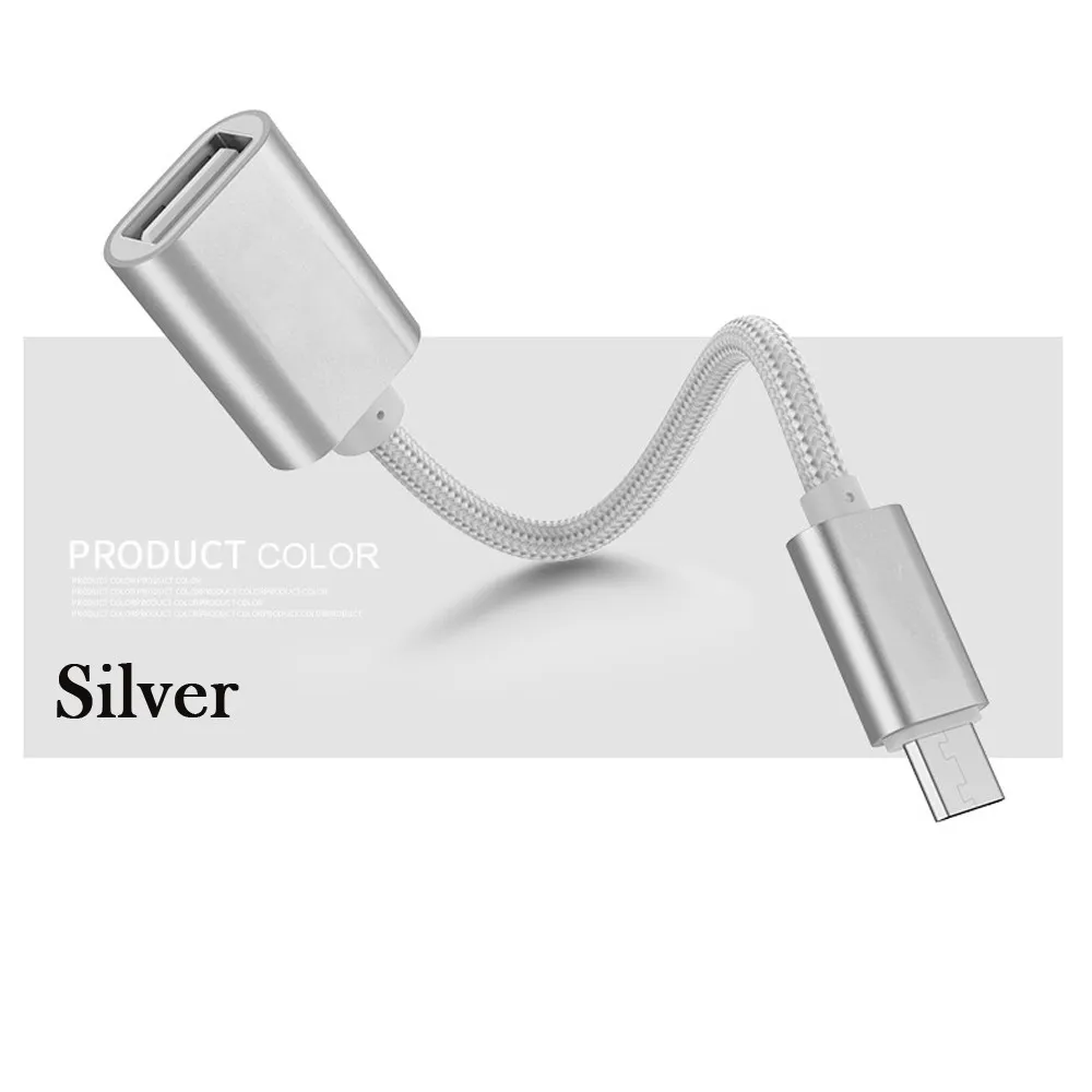Новый креативный Портативный Micro Usb штекер USB кабель адаптер OTG синхронизации
