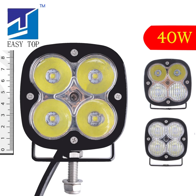 

2inch Mini LED Driving Lamp Work Light With Yellow Cover