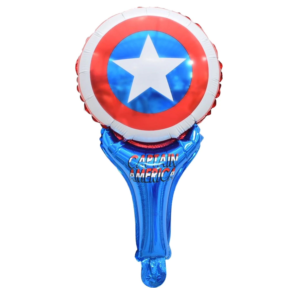 1 шт. супергерой алюминиевая фольга ручные палочки воздушные шары для дня рождения вечерние украшения Детские Свадебные Воздушные шары для украшения детские игрушки