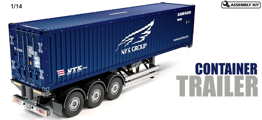 ^Cheap 1/14 Tamiya Semi Container Trailer ^Cheap 1/14 Tamiya Semi Container Trailer
