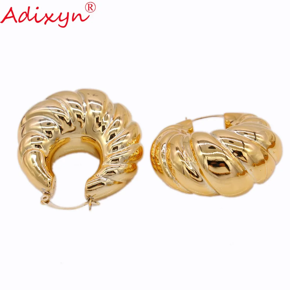 

Adixy Light Weight Rose Gold Color Earring Indian Jewelry for Women Party Engagement Gifts N02188