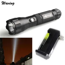 Bicycle Light With 18650 Rechargeable Battery Charger Cycling Bike Head Front Light 2017 New LED Flashlight