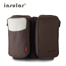 Insular Elegant Baby Diaper Backpacks Bag Nappy Stroller Bag Fashion Large Capacity Multifunctional Combo Mommy Backpack