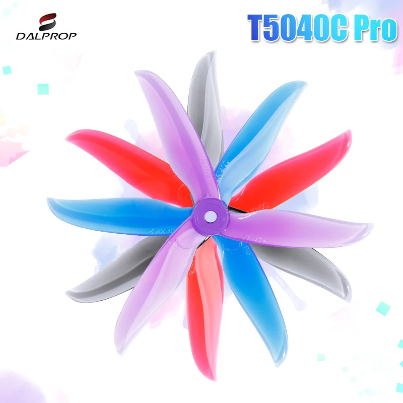 Dalprop CYCLONE T5040C T5040 Pro 5040 5 дюймов 3 лезвия/три лезвия Лопасти пропеллера совместимый