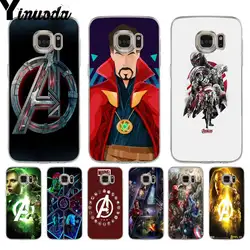 Yinuoda Marvel Мстители Бесконечная война чехол для телефона для samsung galaxy S9 S7edge S6 edge plus S8 плюс s7 примечание 9