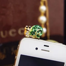 3 шт мультфильм милый полный Улитка Пылезащитная заглушка для телефона 3,5 мм Анти-пыль наушники пылезащитный Разъем для Iphone Универсальный мобильный телефонный разъем