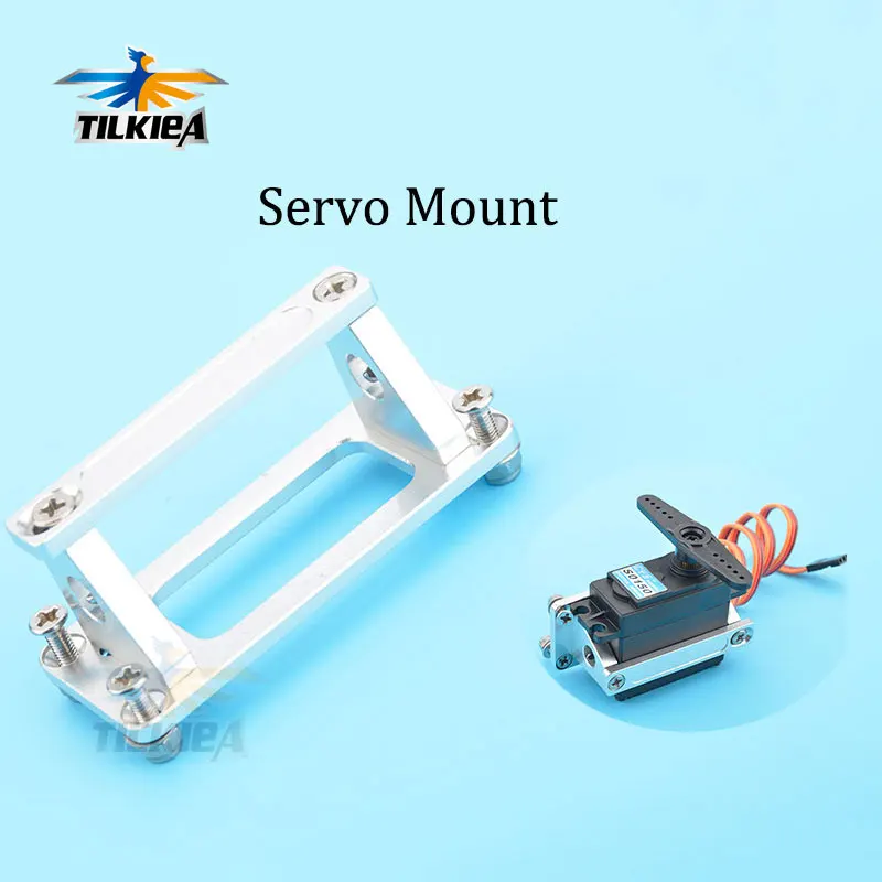 CNC Machined Aluminum Alloy Servo Holder S3003 S0150 Servo Mount For RC