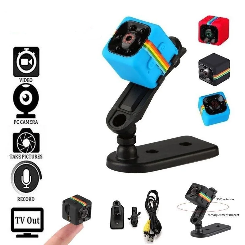 

Universal 1080P Sport Night Vision Camcorder DVR Infrared Video Voice Recorder Digital Camera Support TF Card For iOS Window PC