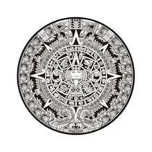 INS этническая ретро жаккардовая Мандала Круглый коврик цветок Nordic Мрамор печатных круглый ковер для гостиной Детская комната ковер большого размера