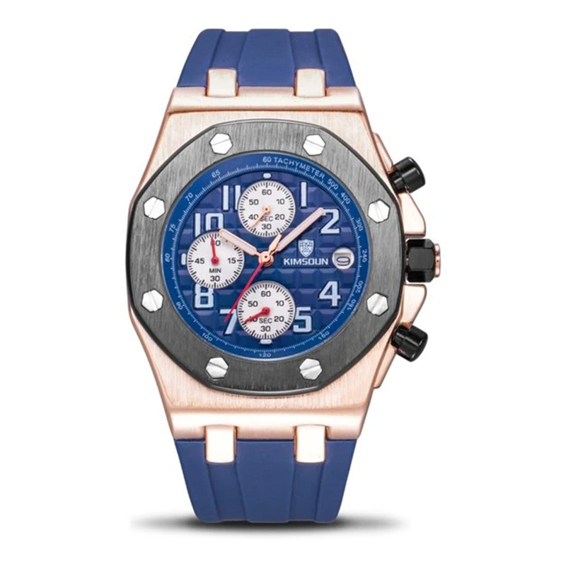 

Gornergrat Switzerland royal oak offshore Casual Men's Japan quartz movement Watch Fashion Luminous Waterproof Sport Watch