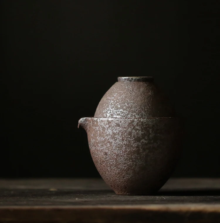 TANGPIN, винтажный Японский чайник, керамический чайник, gaiwan, чайные чашки, портативный, для путешествий, офиса, чайный набор