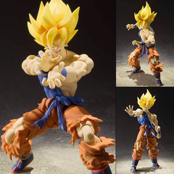 

Dragon Ball Z" Figuarts Action goku Figure - Super Saiyan Son Goku Warrior Awakening Ver.
