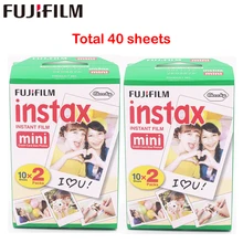 Fuji Fujifilm Instax Mini 8 фильм Blanc 2 пакеты 40 листов пленка для 7 s 8 90 25 55 поделиться SP-1 мгновенный Камера