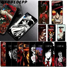 WEBBEDEPP Anime Hellsing Alucard Soft Case for Samsung Galaxy A3 A5 A6 Plus A7 A8 A9 J6 Cover hellsing alucard cosplay red mens hellsing cosplay costume