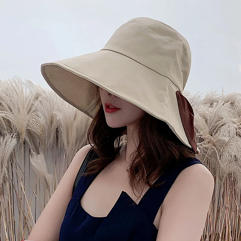sun hats for women summer hat women beach hat summer women bucket hat bow  (35)