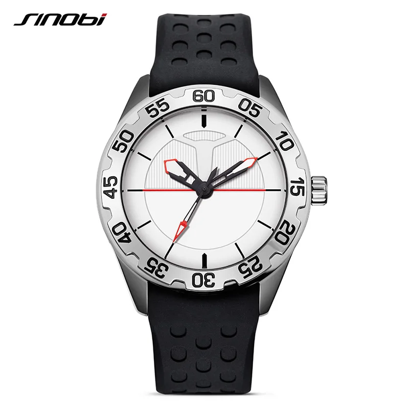 

Top Brand Men Military Sport Soft Silicone Quartz Watches Fashion Luminous Hands Waterproof Male clock Luxury