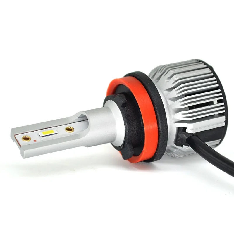 KIPPO мини F31 C6 S2 светодиодный фар автомобиля H1 H3 H4 HB2 9003 H7 H8 H9 H11 9005 HB3 H10 9006 HB4 9012 H13 H27 880 D2 9004 9007 6400LM