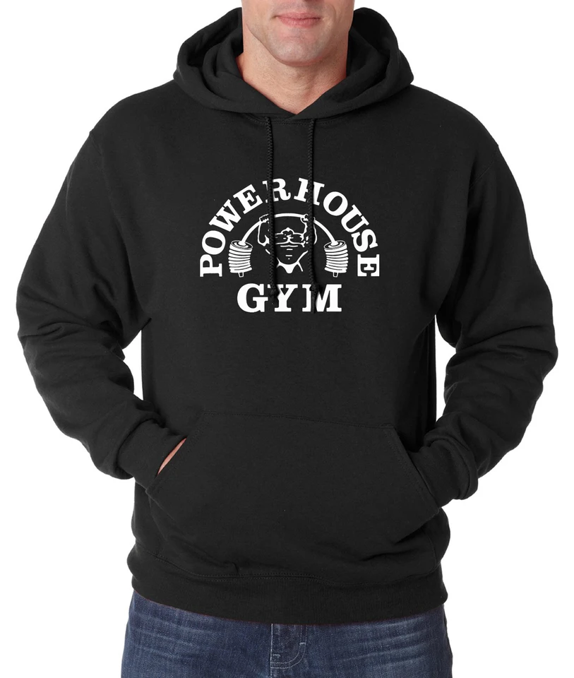 powerhouse gym lightweight hoodie