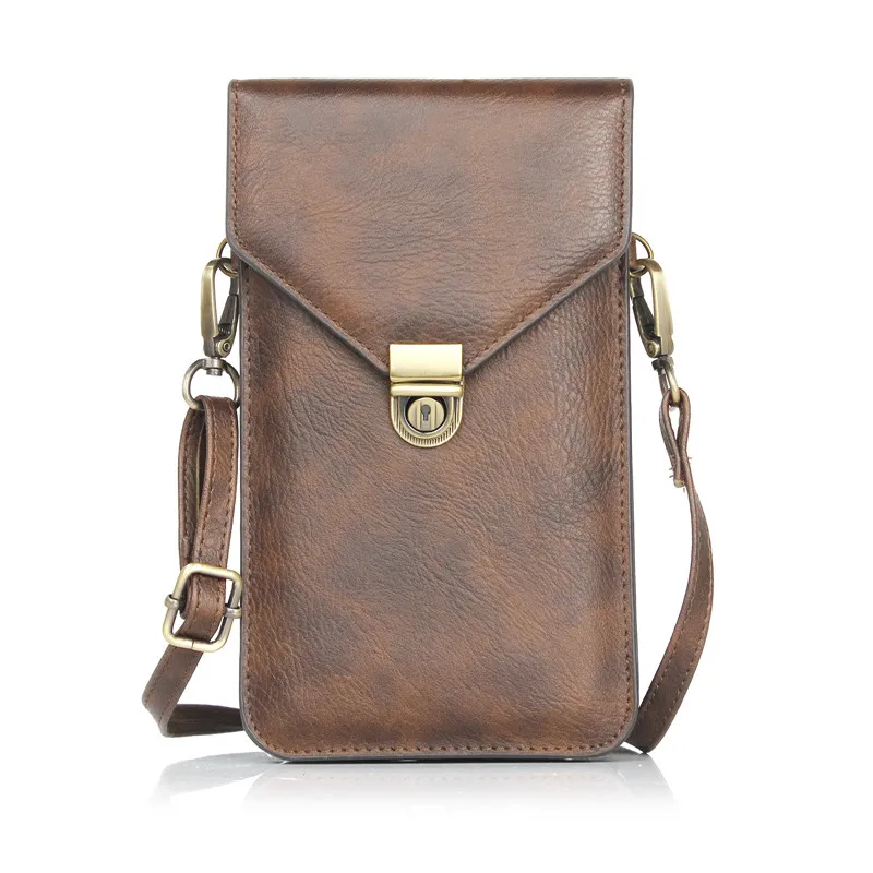 

YIANG Fashion Crossbody Bags for Women PU Leather Dual Zipper Purse with Card Holder Shoulder Bag Women Ladies Hot Sale