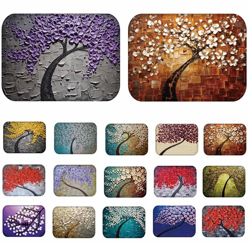 1pcs 40*60cm Tree Pattern Anti-Slip Carpet Door mats doormats Outdoor Kitchen Bathroom Living room Floor Mat Rug 48221 1pcs 40*60cm Tree Pattern Anti-Slip Carpet Door mats doormats Outdoor Kitchen Bathroom Living room Floor Mat Rug 48221