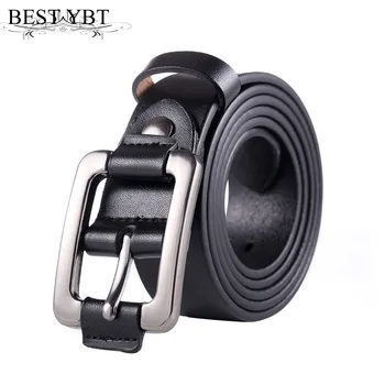 

Best YBT Women's Leather Belt women's casual retro Alloy Pin buckle Belt fashion women's dress cowboy pants Belt