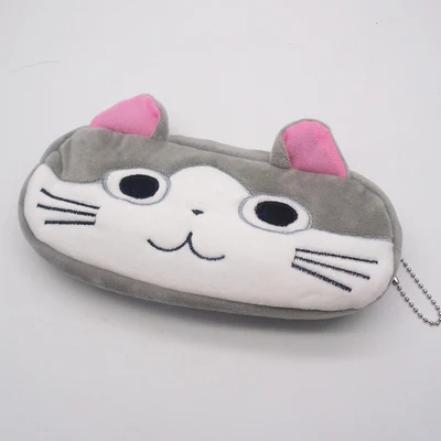 Кавайный чехол для карандаша мультяшный totoro stitch Cat плюшевый большой пенал для детей школьные канцелярские принадлежности игрушки - Цвет: No.3