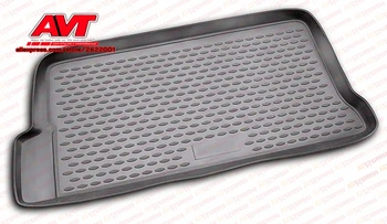 

Trunk mats for Daewoo Matiz 2005- hatchback 1 pcs rubber rugs non slip rubber interior car styling accessories