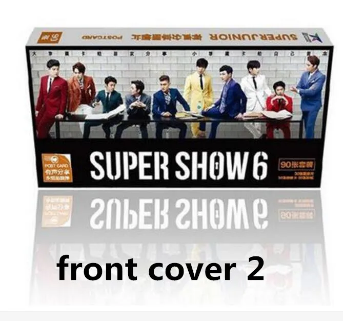 Kpop SJ набор для концерта суперjunior альбом лирика LOMO card 90 k-pop 2016 sj последние