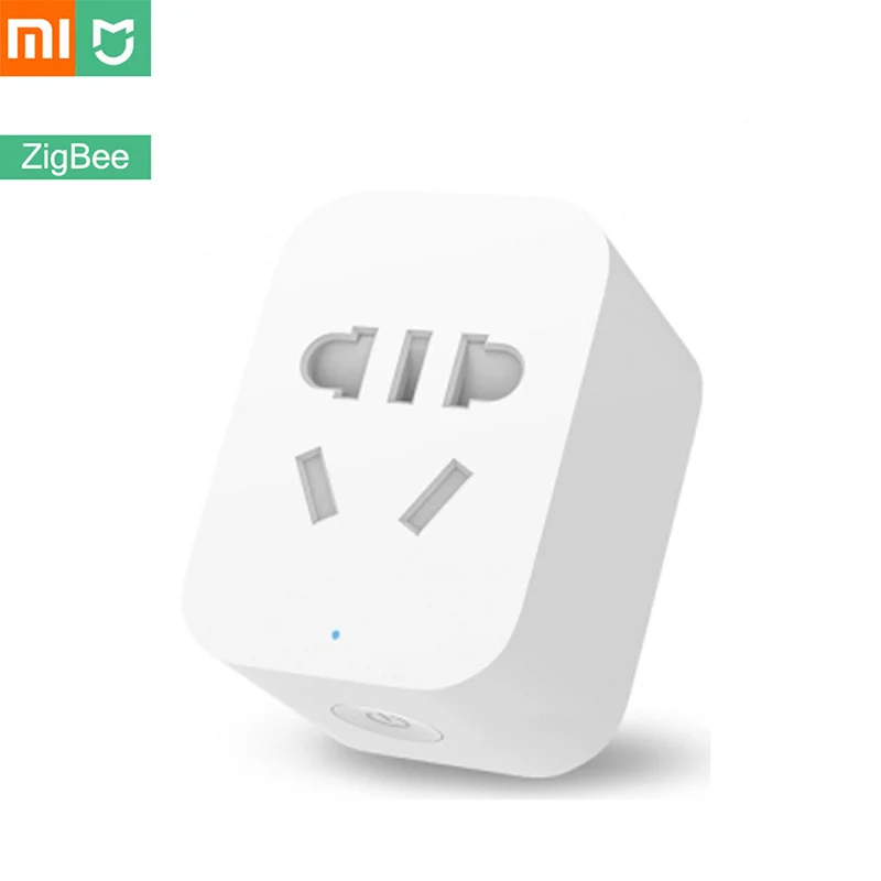 

Xiaomi Zigbee Socket Smart WiFi Plug APP Remote Control Power Protect Detection Plug Xiaomi Smart Home Kit