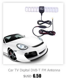 Автомобильная цифровая ТВ антенна 5 футов в автомобиле радио цифровой DVB-T ISDB-T ТВ сигнал 6dBi антенна 433 МГц+ усилитель