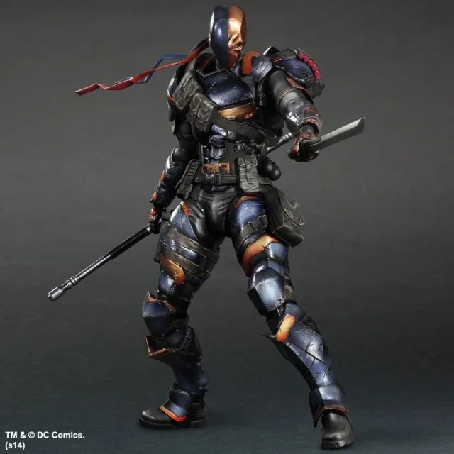 Play Arts 27 см DC персонаж Deathstroke фигурка модель игрушки