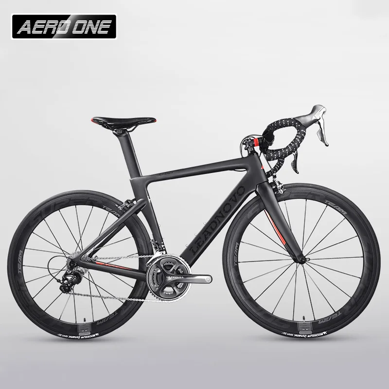 Sale NEW carbon road frame inner cable Di2&Mechanical racing bike carbon road frame+fork+seatpost+headset carbon road bike LEADNOVO 1
