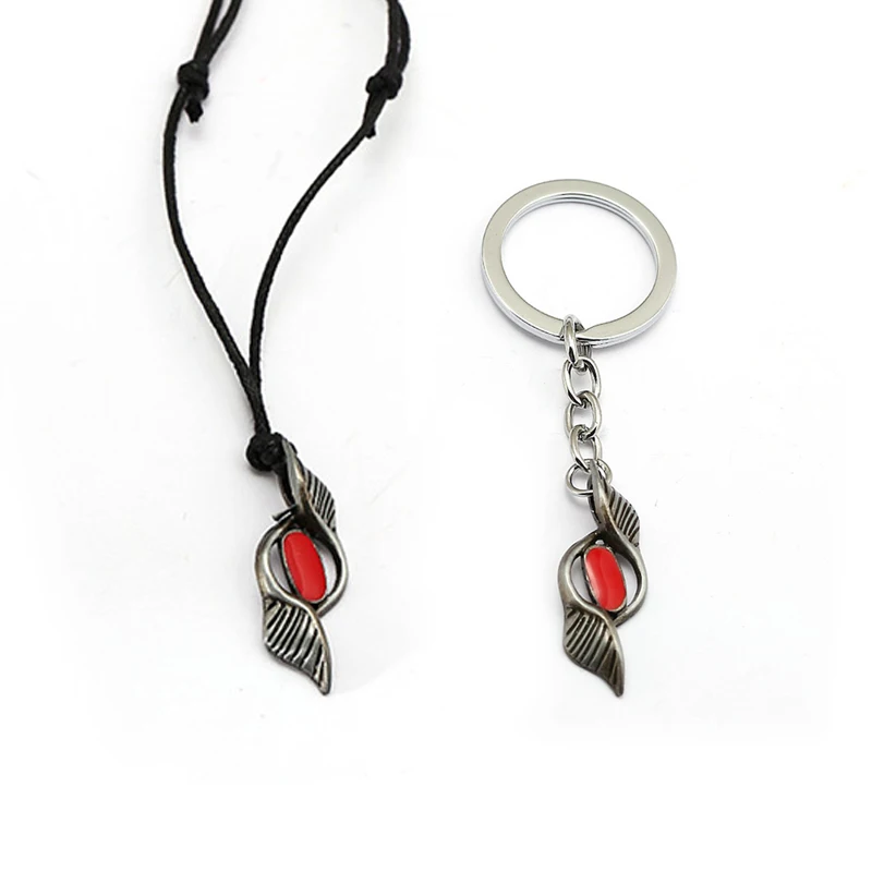 

New Devil May Cry May Keychain Metal Key Ring Dante Adjustable Rape Chain Pendant Kolye Men Car Prote Clef Game Jewelry llaveros