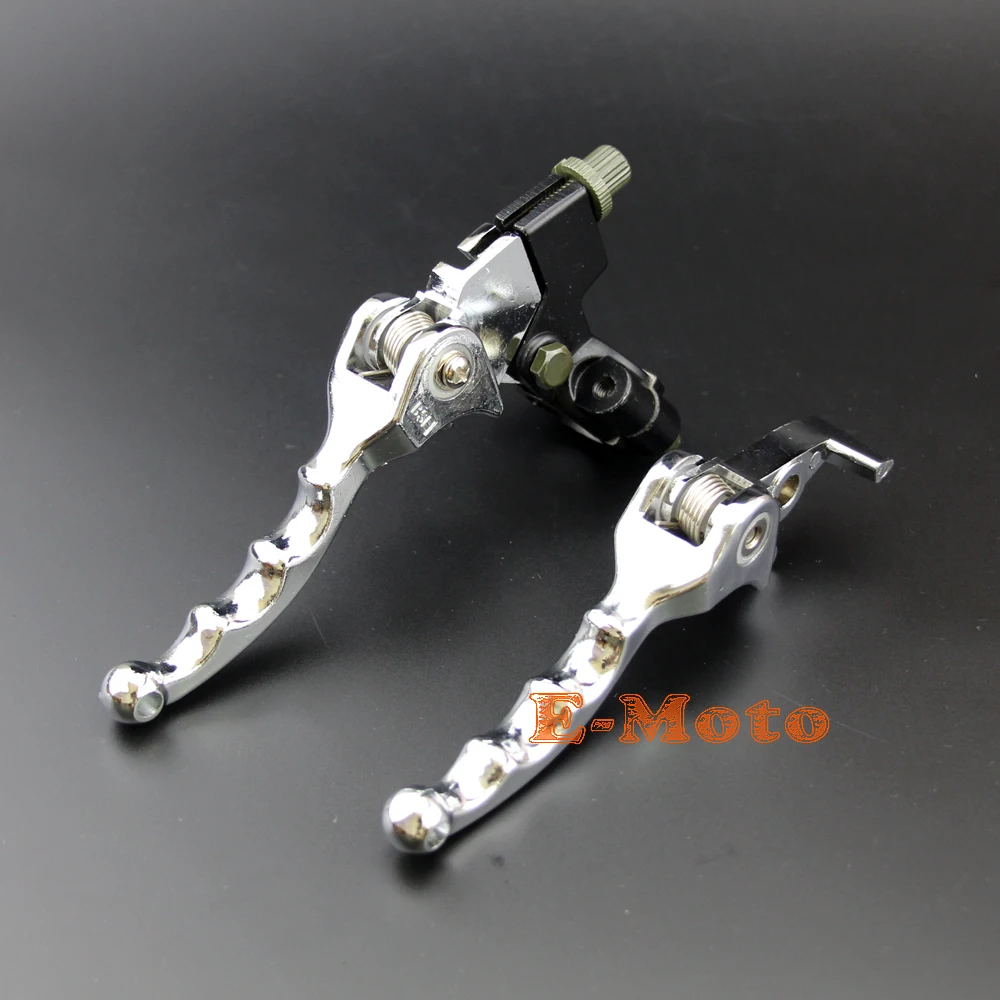 Folding Brake Clutch Levers Stomp IMR SSR 125 140 cc CRF50 KLX BBR TTR