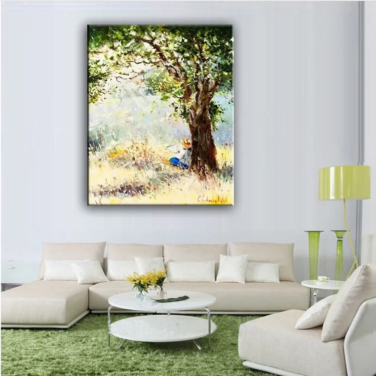 hand painted canvas oil painting