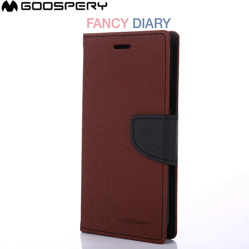 

for Samsung Galaxy Note 2 3 4 5 S6 S7 Edge S8 Plus Mercury Goospery Color Fancy Diary Flip Wallet Phone Case Cover