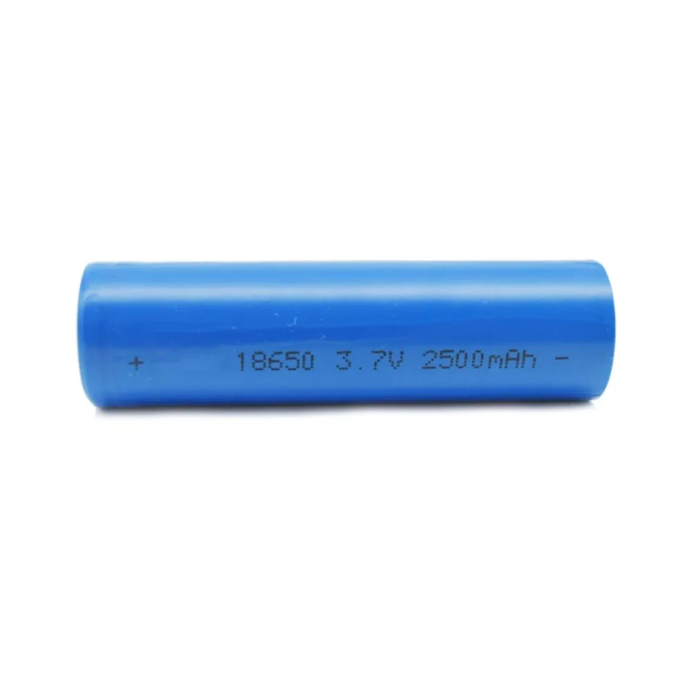 Перезаряжаемые батареи 18650 3,7 v 2500mah литий-ионный аккумулятор