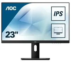 AOC Pro-line I2375PQU, 58,4 см (23 "), 1920x1080 Pixeles, Full HD светодиодный, 5 MS, Негро