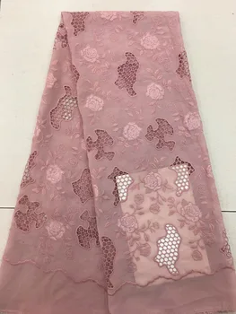 

Swiss tulle lace 2018 high quality African tulle lace fabric African Swiss cotton tulle lace fabric clothes RF25401