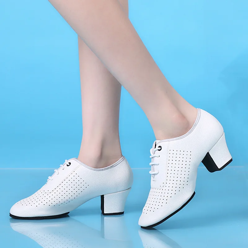 Shoes For Women Soft Bottom Teacher Shoes Practice Sailors Dance Shoes Oxford Ladies Modern